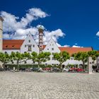 Elias-Holl-Platz mit Kloster Maria Stern