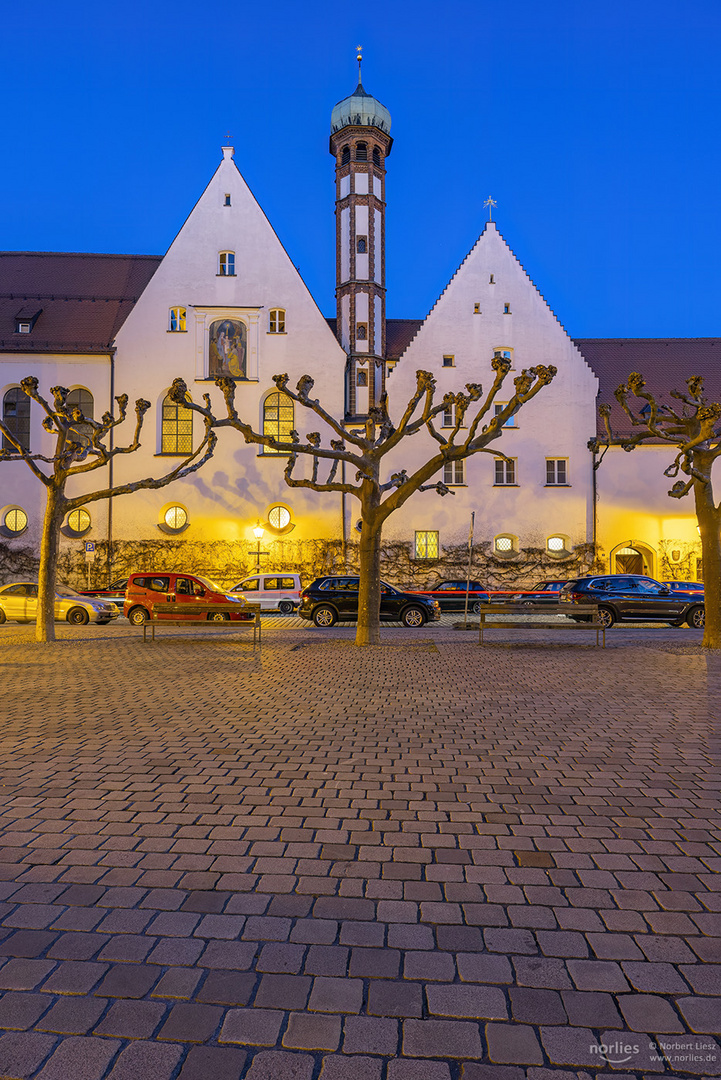 Elias Holl Platz mit Maria Stern Kloster