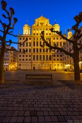 Elias Holl Platz zur Blauen Stunde