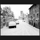 Elio Ciol - Nevicata, Assisi 1991