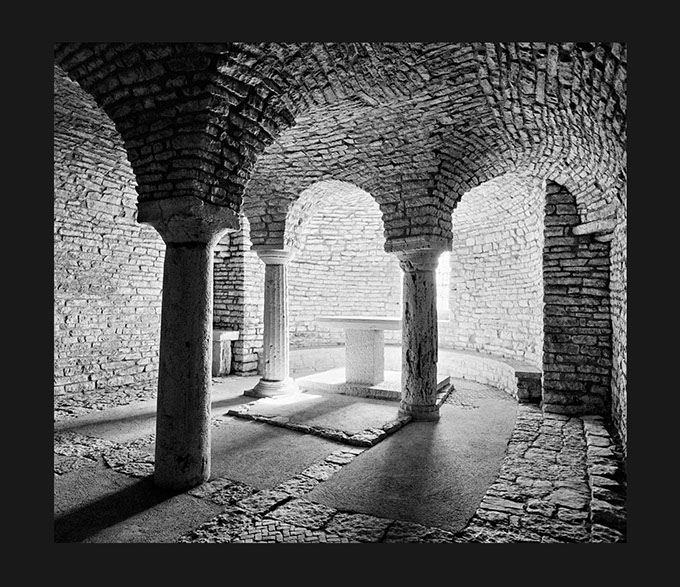 Elio Ciol - Tricora dell'Abbazia di San Benedetto, Assisi 1990