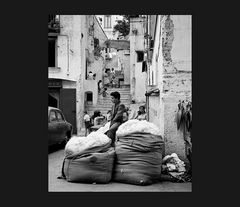 Elio Ciol - Venditore di lana, Amalfi 1957