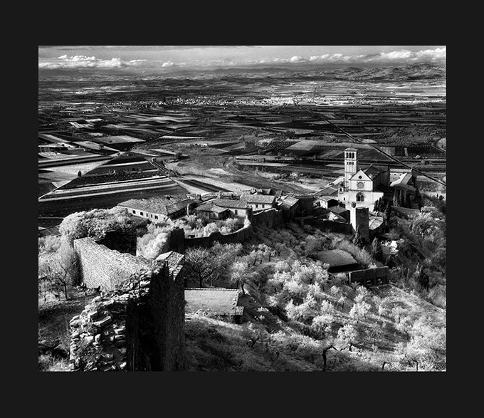 Elio Ciol - Verso la pianura, Assisi 1964