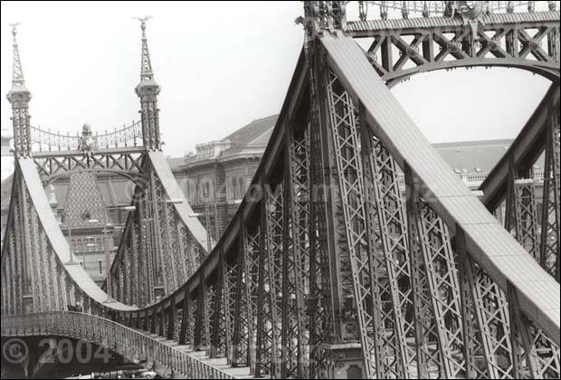 Elisabethbrücke, Budapest 2004