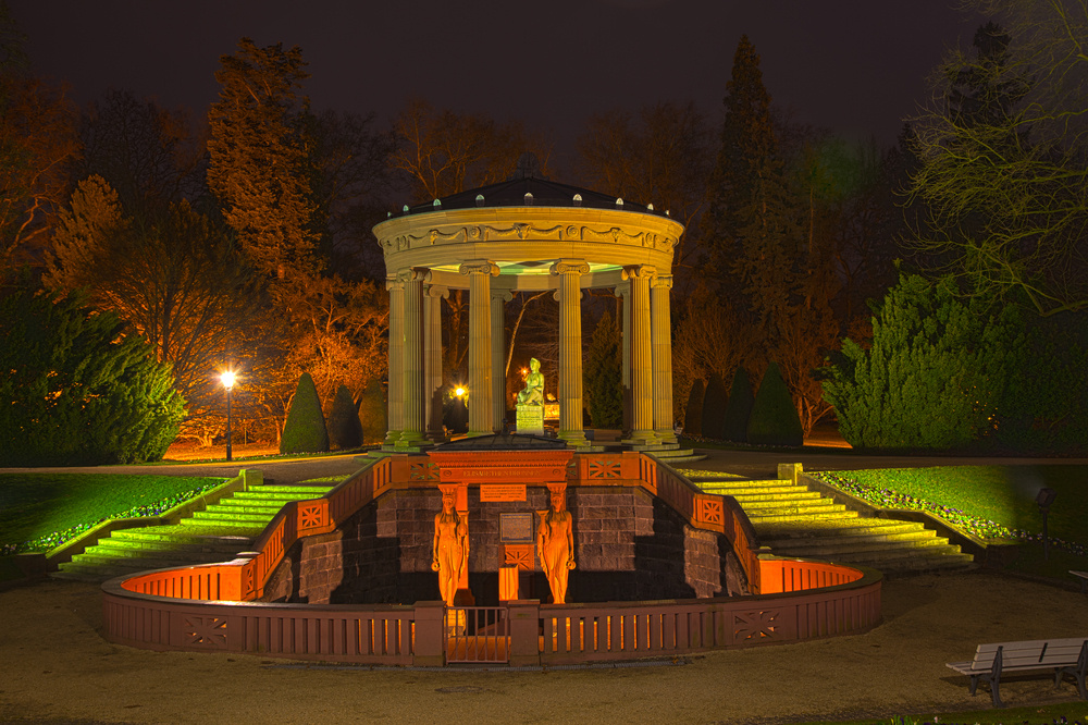 Elisabethenbrunnen im Kurpark von Bad Homburg Foto & Bild | bearbeitungs - techniken, hdri & tm ...