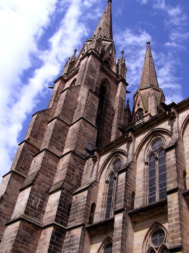 Elisabethenkirche Marburg - Himmelsstreben