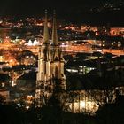 Elisabethkirche bei Nacht