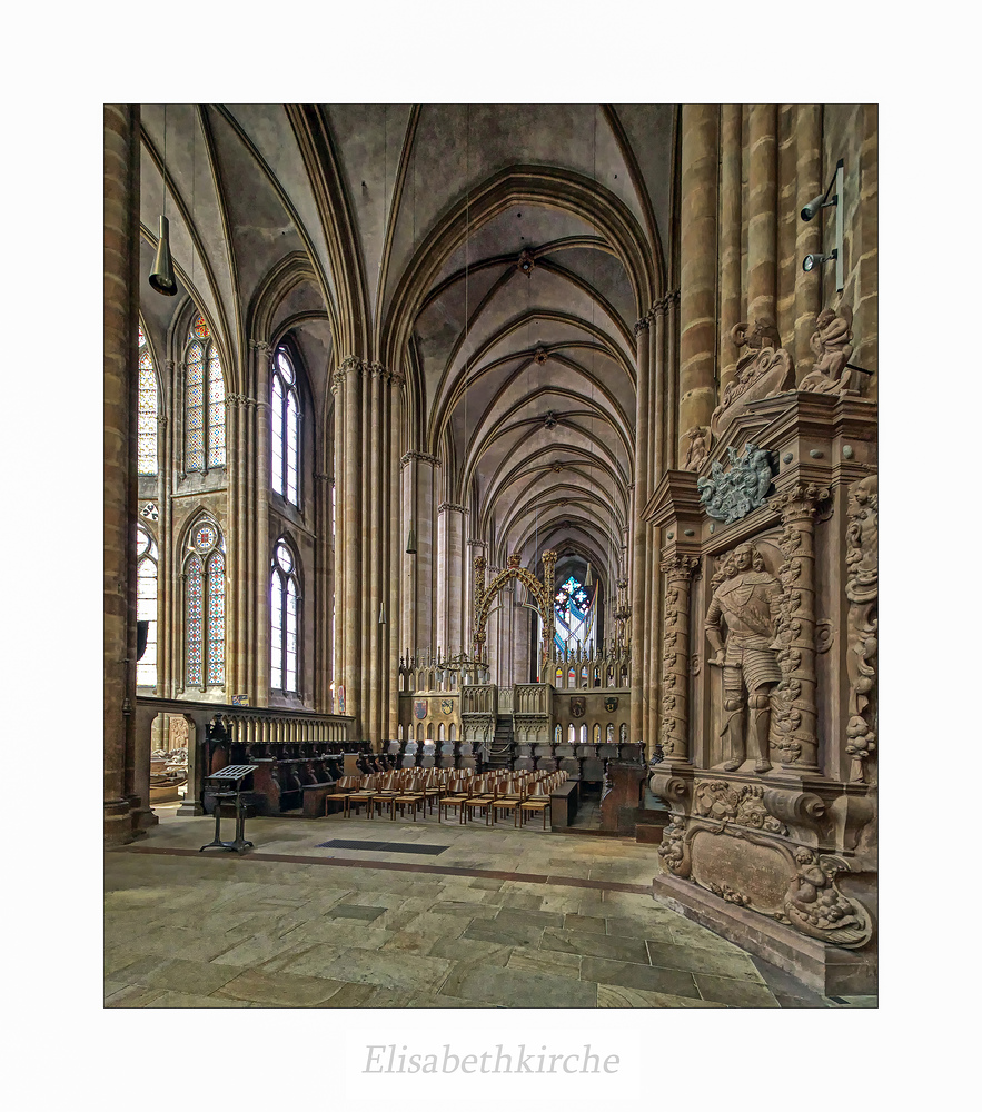 Elisabethkirche (Marburg) " Meisterwerk der deutschen Frühgotik..."