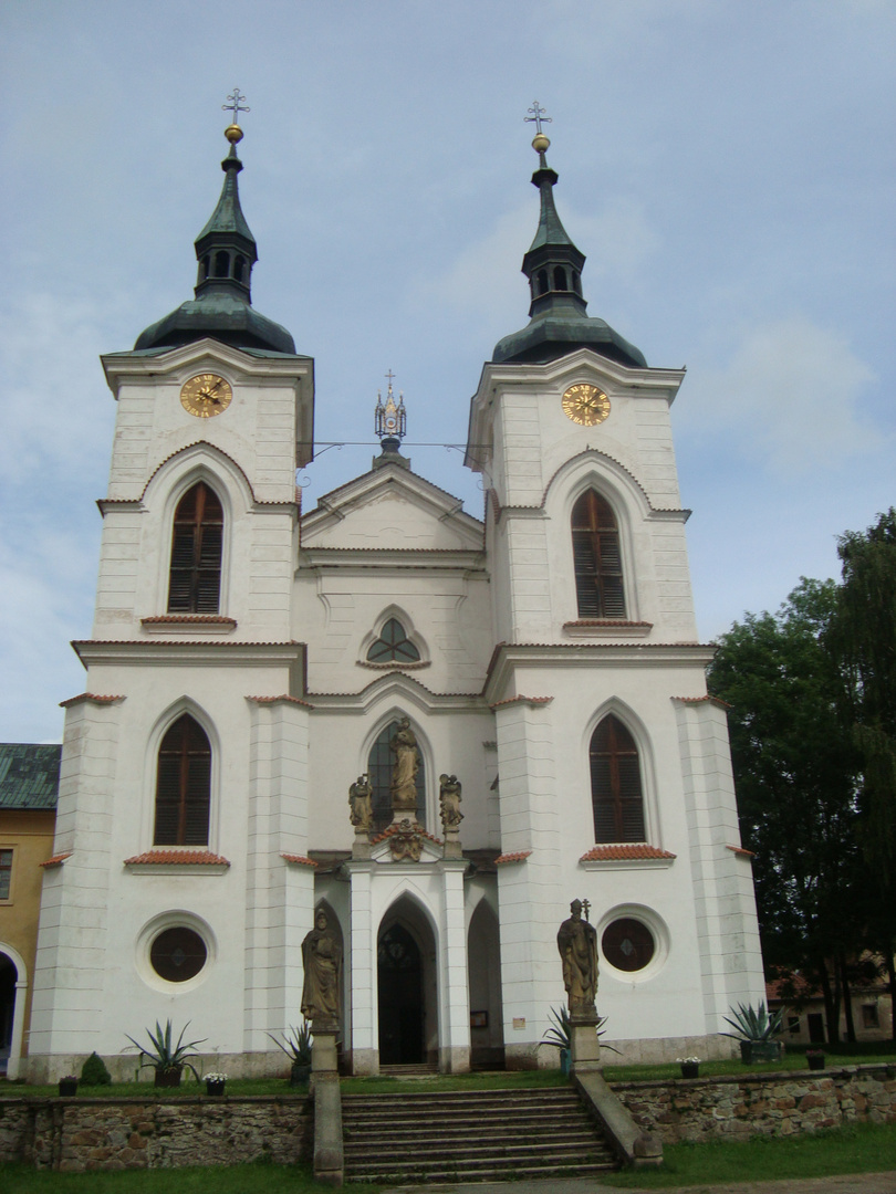 Želiv- church of birth of Virgin Mary