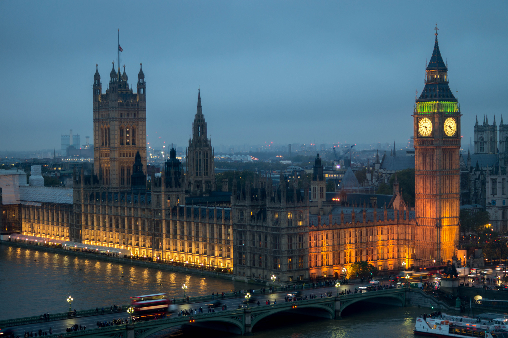 Elizabeth Tower and the Parliament