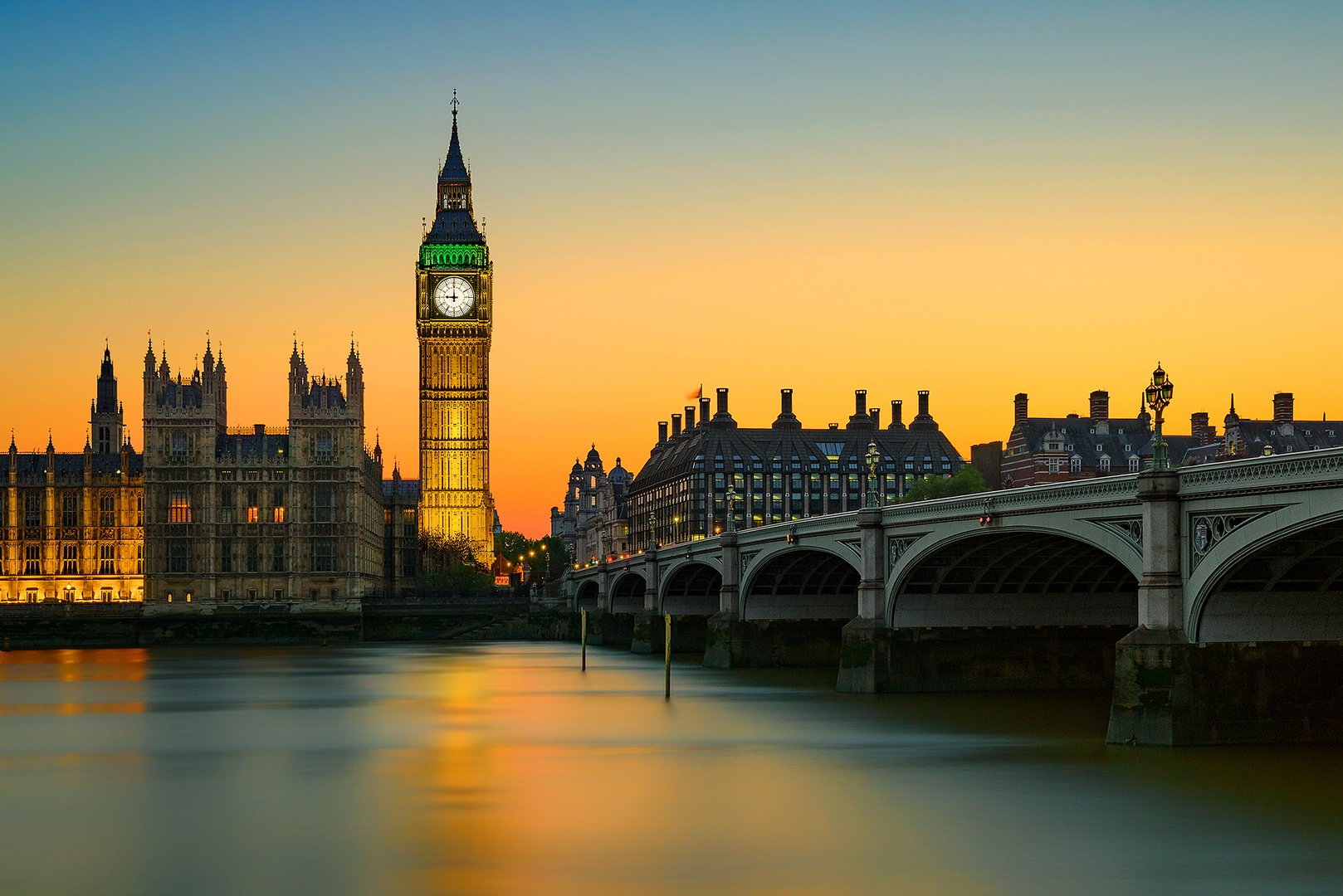 Elizabeth Tower Foto & Bild | london, world, sonnenuntergang Bilder auf