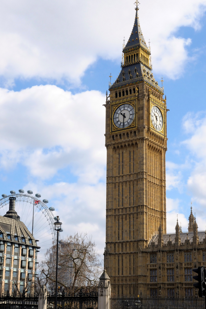 Elizabeth tower & the eye