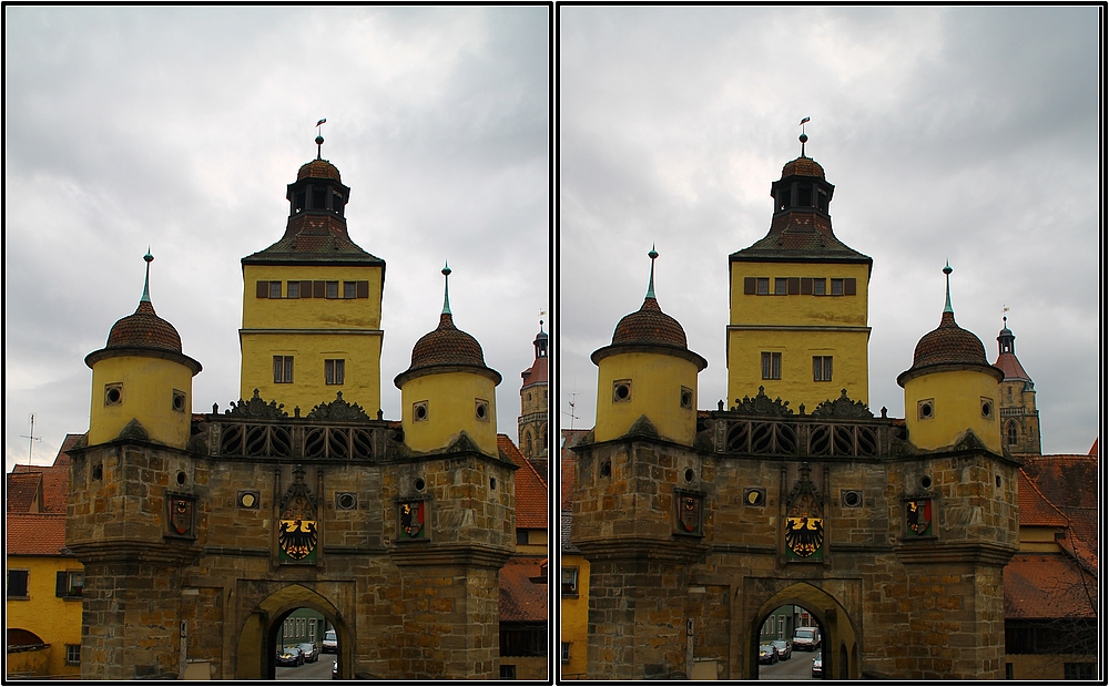 Ellinger Tor 3D Kreuzblick