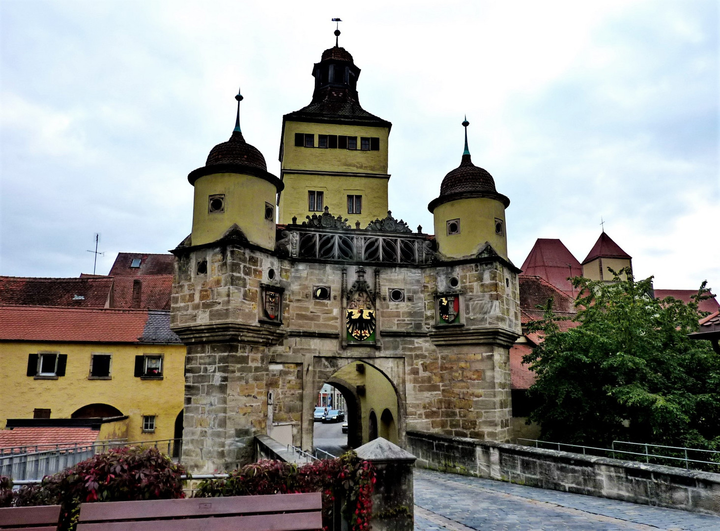 Ellinger Tor in Weißenburg von Dazumal