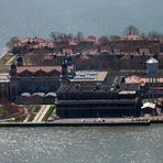 Ellis Island aus der Luft