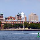 Ellis Island in New Jersey am Hudson River