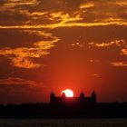 Ellis Island Sunset