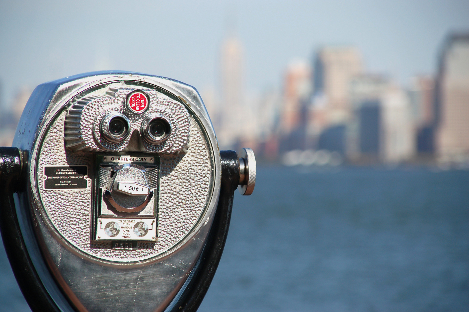 Ellis Island View of Manhattan