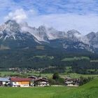 Ellmau am Wilden Kaiser, ein kleines verschlafenes Bergdorf...