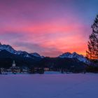 Elmau am Abend