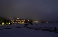 Elmau im Winternebel