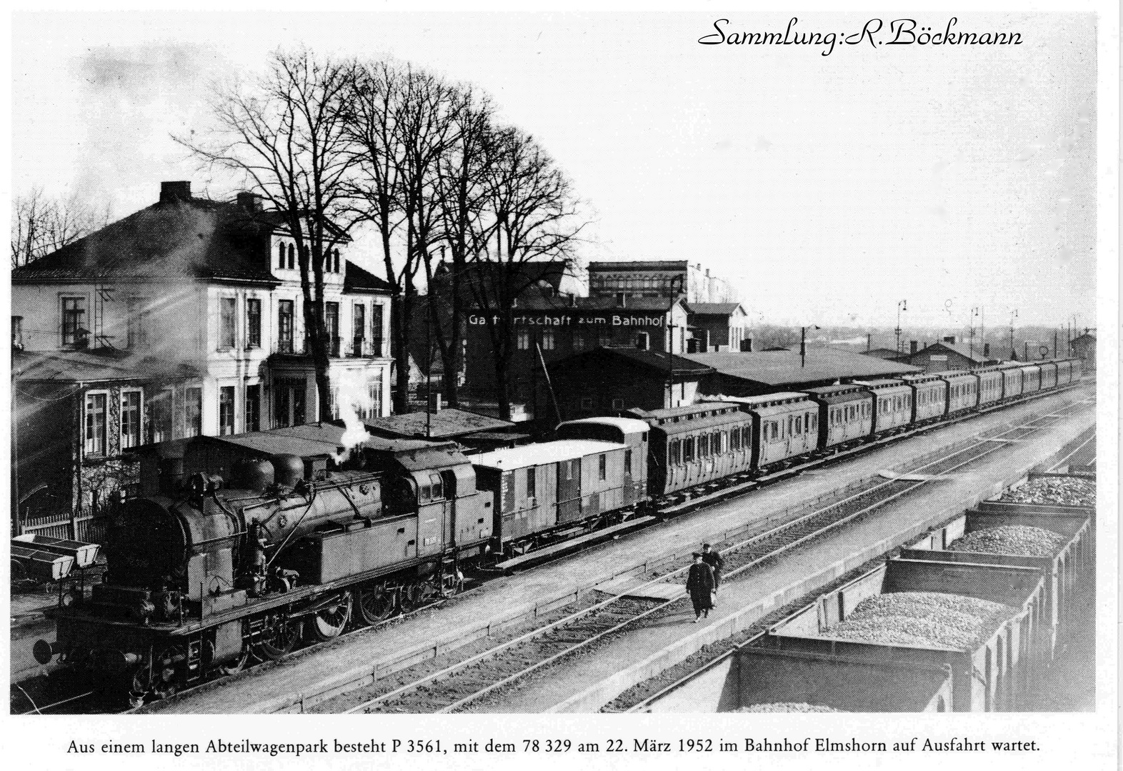 Elmshorn Bahnhof 1952