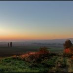 Elmtoscana bei Frühnebel