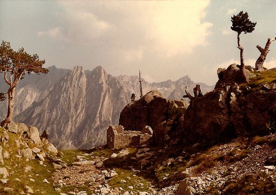 Els Encantats desde Sant Maurici