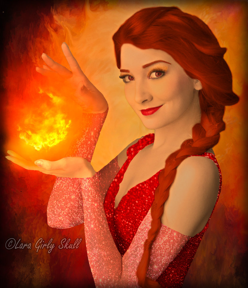 Elsa version fuego