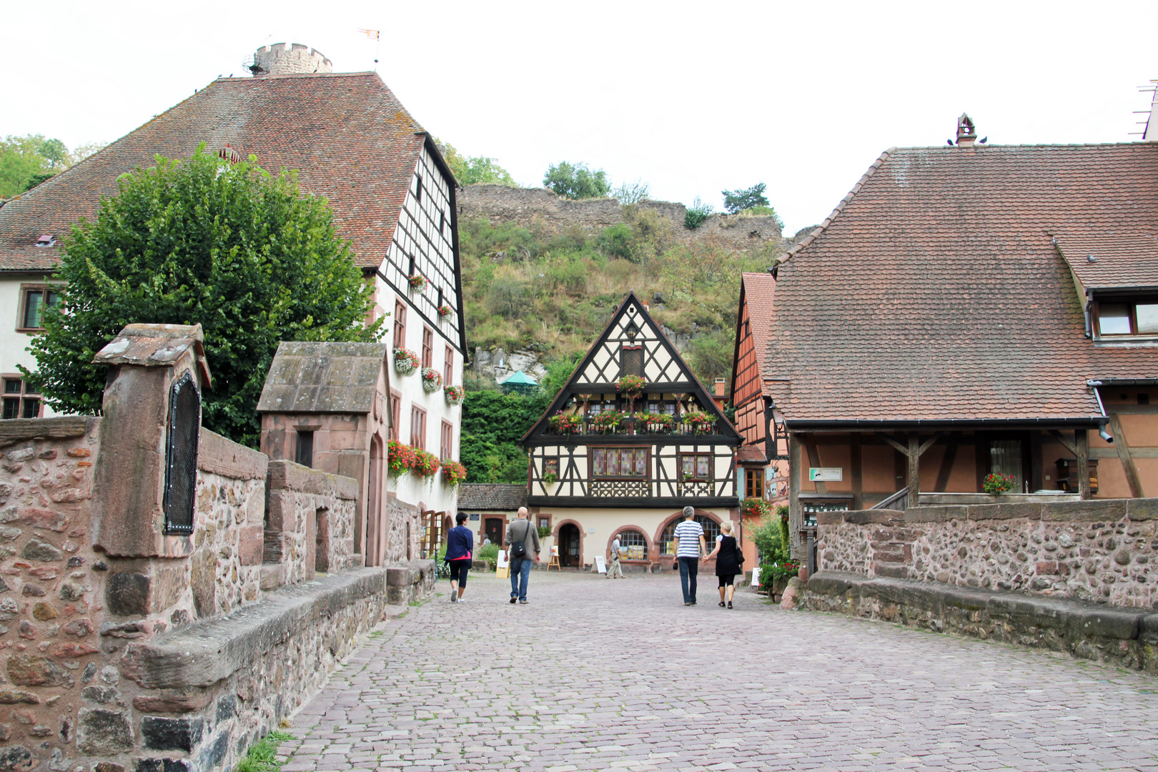 Elsass: Spaziergang durch Kayserberg