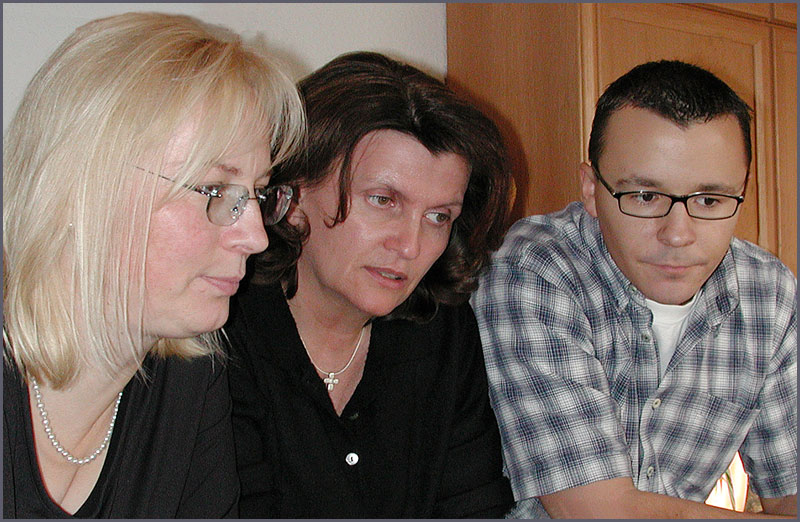 Elsbeth, Gerdi und Stefan