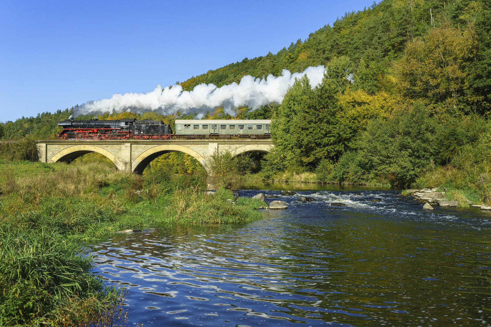  Elstertal-Express bei Greiz-Dölau