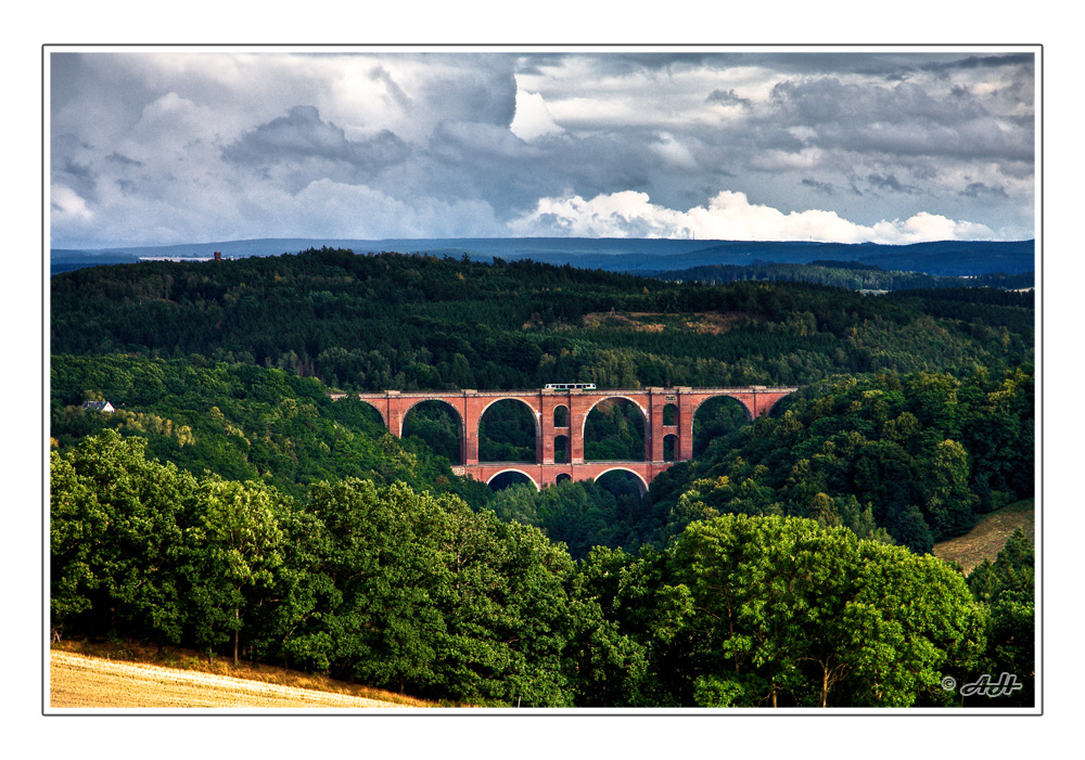 Elstertalbrücke...