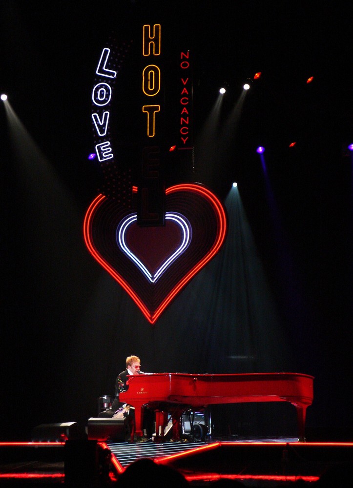 Elton John. THE RED PIANO-Las Vegas Show