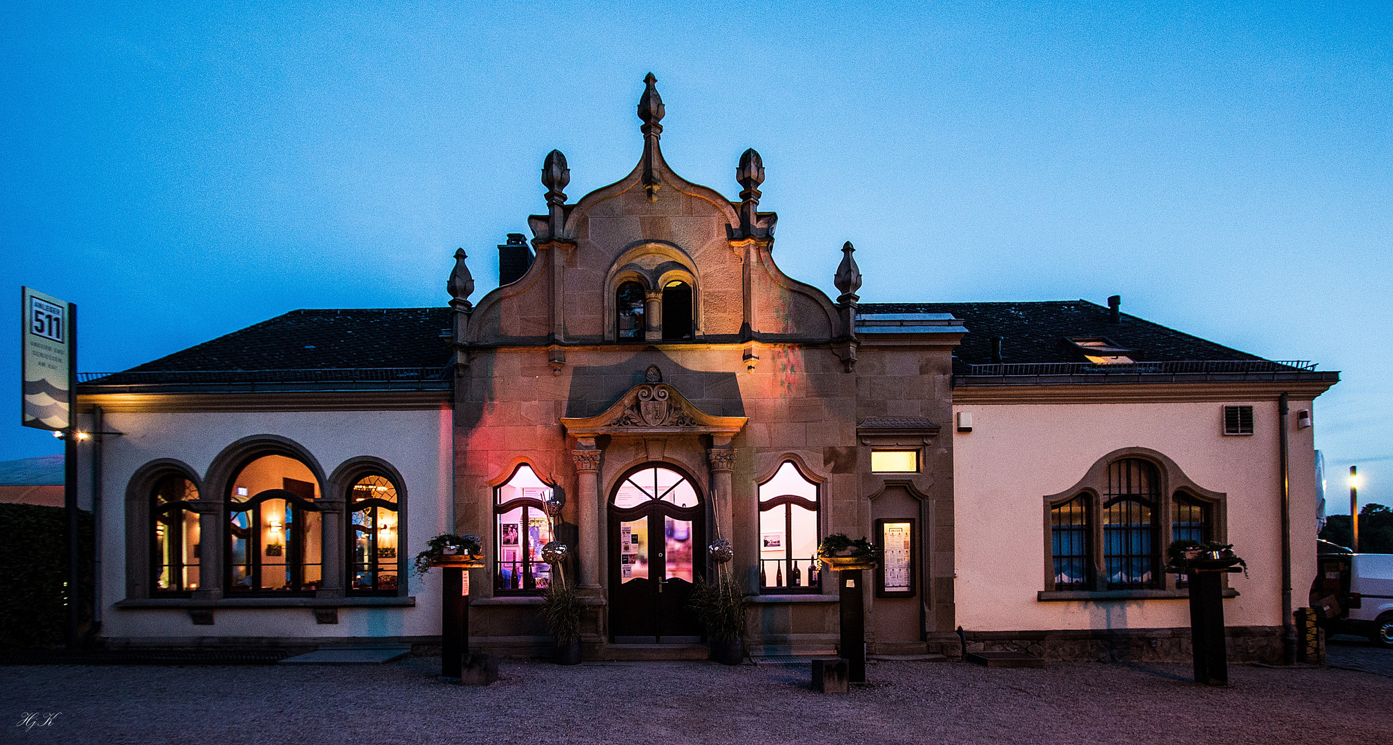 Eltville im Rheingau - zur Blauen Stunde