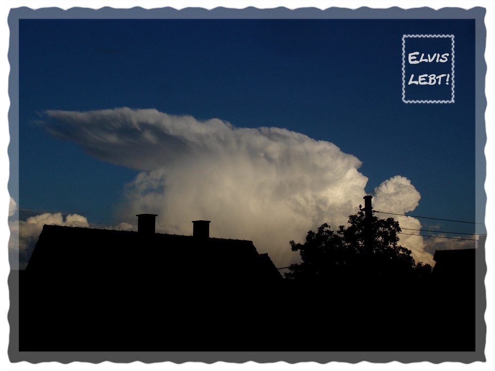 Elvis lebt... als Wolke weiter