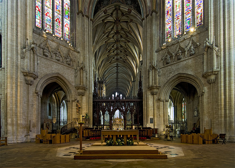 Ely Cathedral der Mittlere Altar