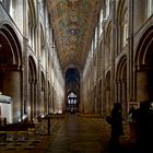 Ely Cathedral vom West Turm Eingang