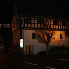 Elz in der Vor- Weihnachtszeit bei Nacht