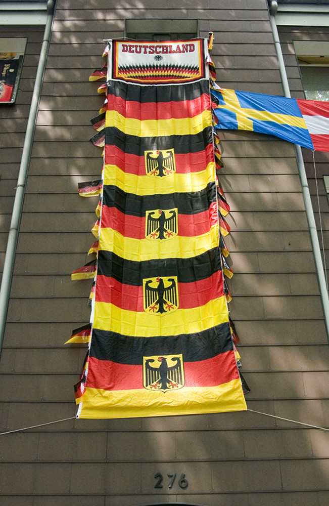 EM 2008 Tausend Flaggen für Deutschland