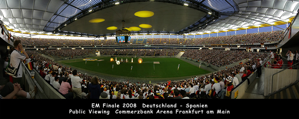 EM Finale 2008 Commerzbank Arena Frankfurt am Main