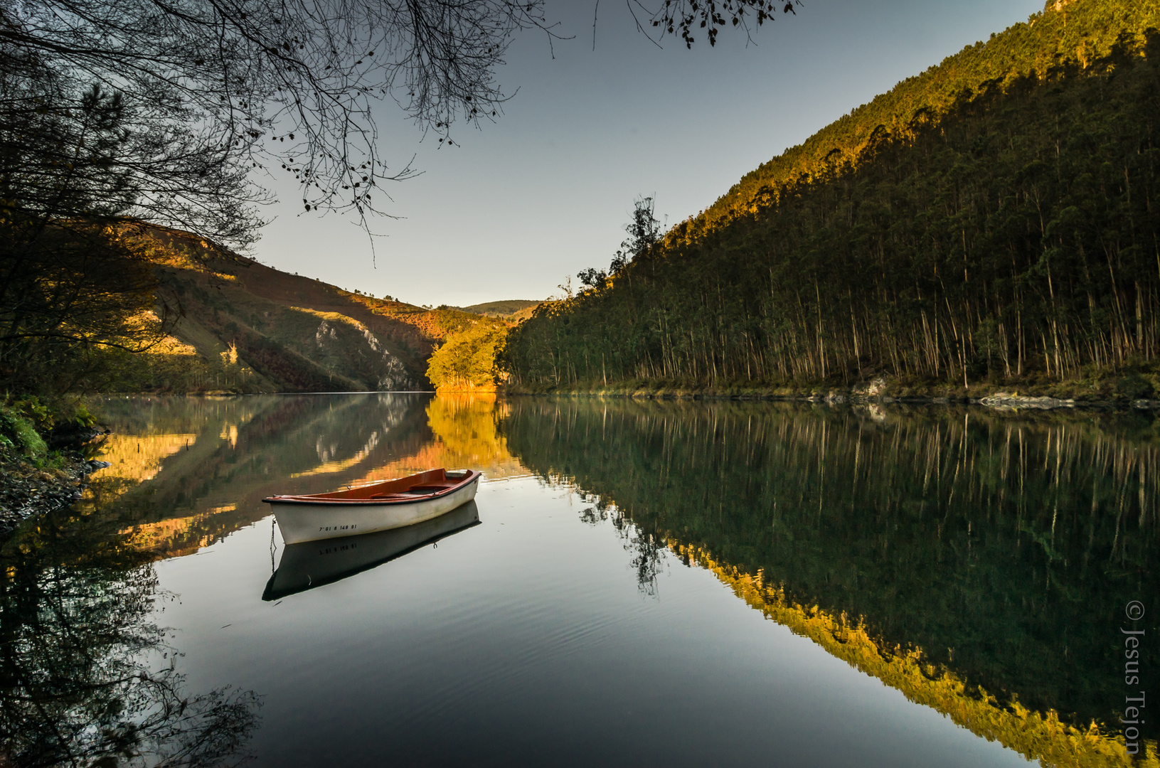 Embalse de Arbón, Asturias.