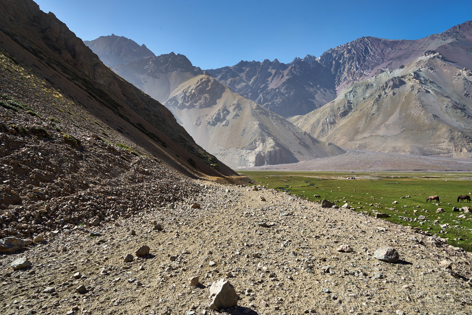 Embalse de yeso ,Chile