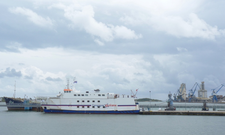 Embarquement pour l'Ile de Groix (Morbihan)