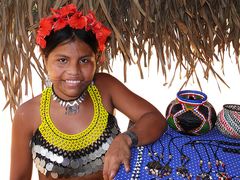 Embera-Indianerin