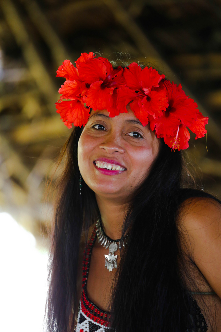 Embera indio woman