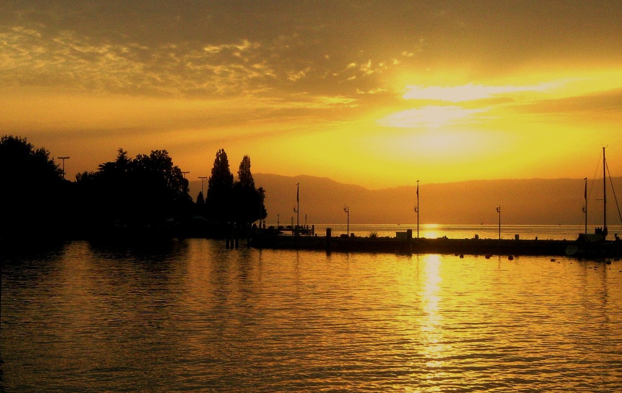 EMBRASEMENT sur le Léman