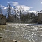 Embruns d’eau douce à la chaussée de Gauge sur la Baïse