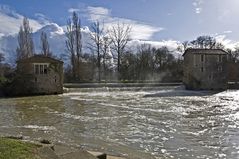 Embruns d’eau douce à la chaussée de Gauge sur la Baïse