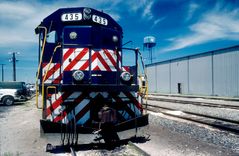 EMD GP40-3 FEC#435, St.Augustine FEC Yard,FL